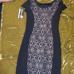 Frank Lyman Black Lace Dress